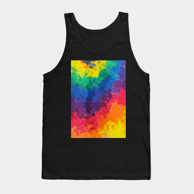 Tie Dye Tank Top by LaurenPatrick